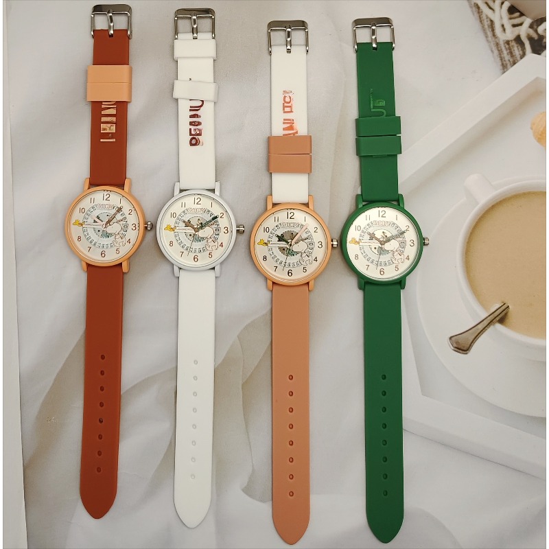 Jewelry Bracelet Watches - Часы Snoopys с мультяшным дизайном, силиконовый