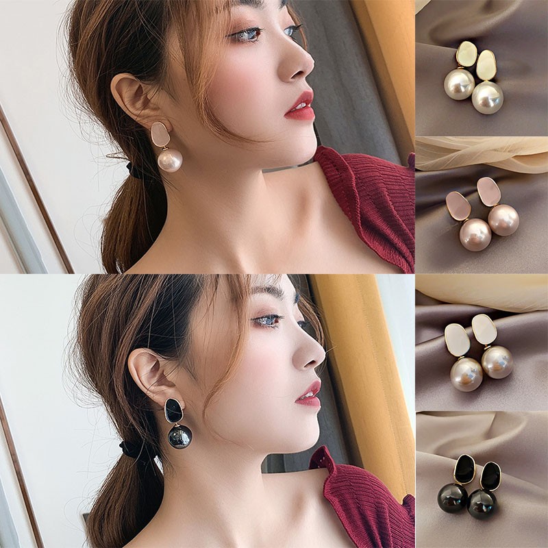 Большие брендовые высококачест – обзор и цена Pearl Stud Earrings