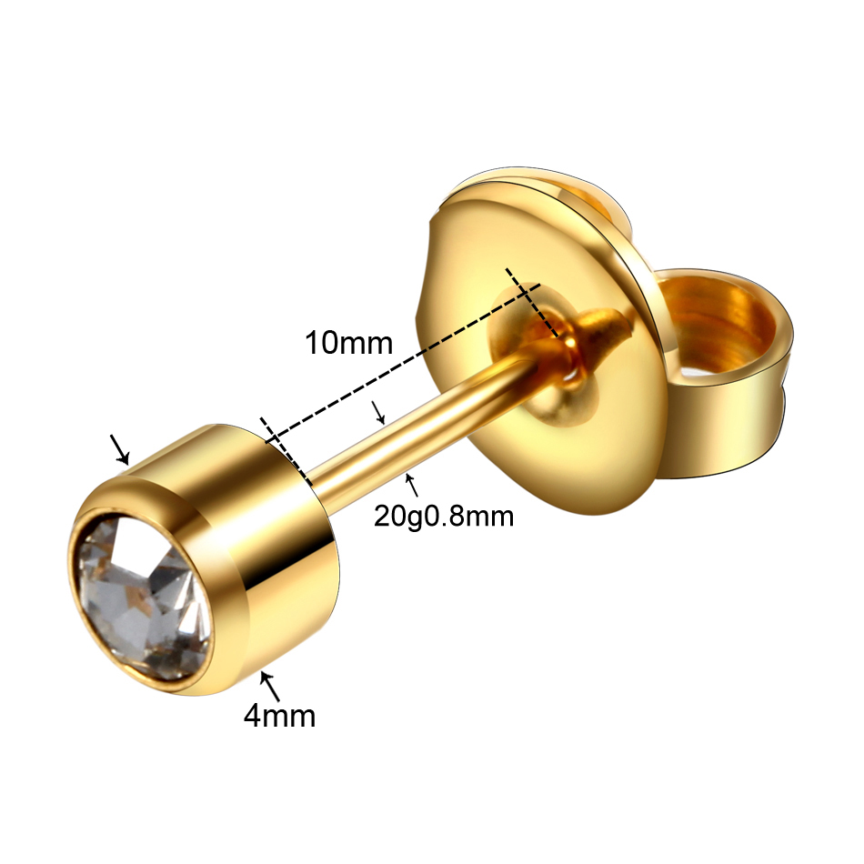 2 шт., мини-ушники-гвоздики с  – обзор и цена Pearl Stud Earrings