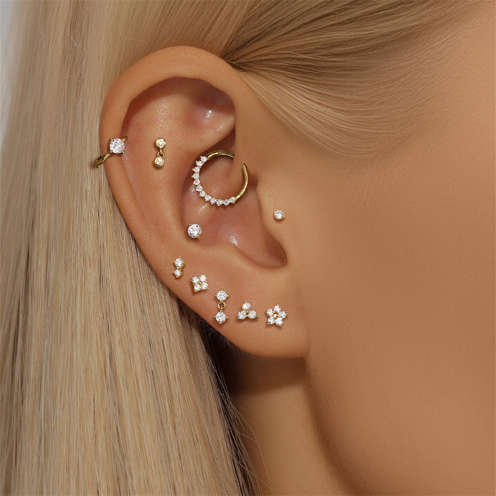 Серьги-гвоздики из циркония и  – обзор и цена Pearl Stud Earrings