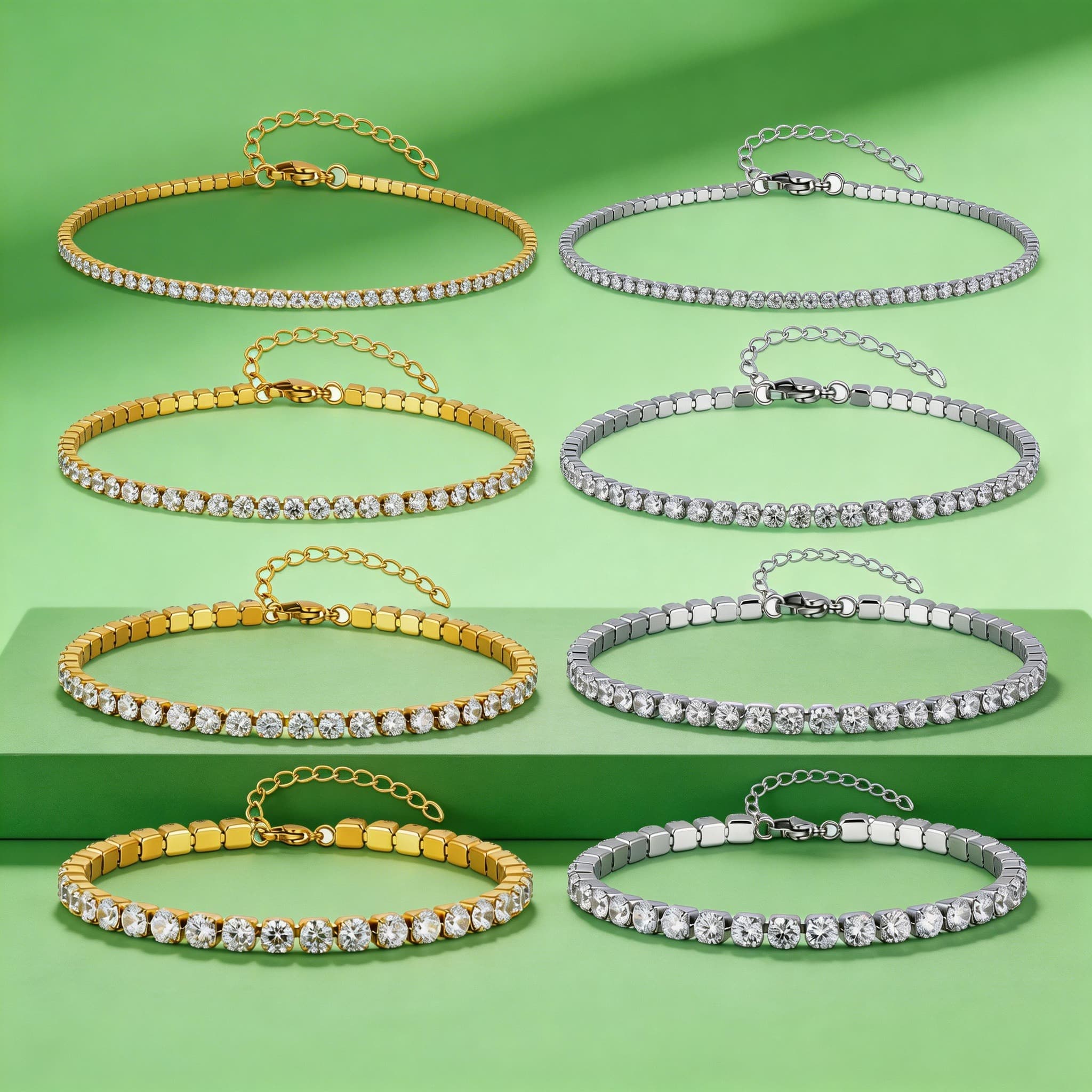Роскошный циркониевый браслет- – обзор и цена Jc Jewelry & Watches Photos